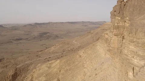 Ramon crater 14 Stock Footage 126330562