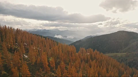 Ramsau am Dachstein in Autumn Stock Footage 148043291