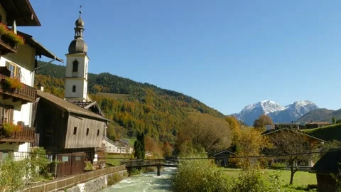 Ramsau, Bavaria Video stock 289973082
