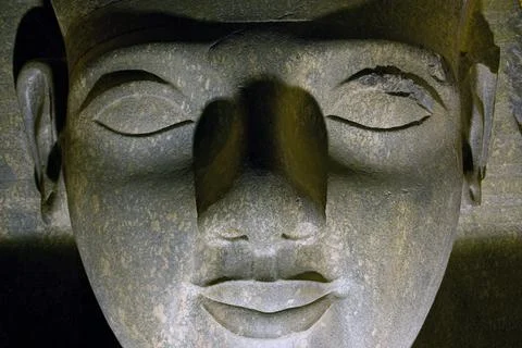Ramses II face Stock Photos