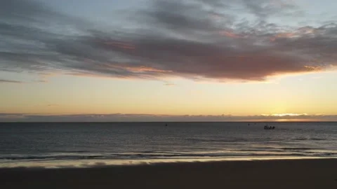 Ramsgate Beach at sunrise Stockbeeldmateriaal 153540741