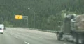 Ran Away Truck Ram HD Footage