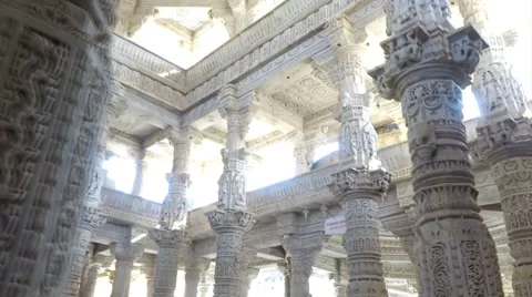 Ranakpur Temple 0 Stock Footage 46067194