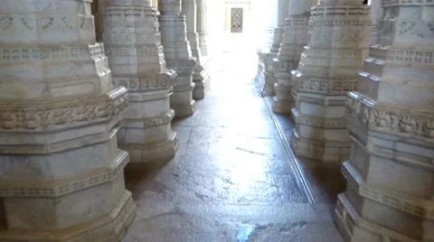 Ranakpur Temple 2 Stock Footage 46067145