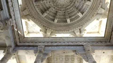 Ranakpur Temple 3 Stock Footage 46090956