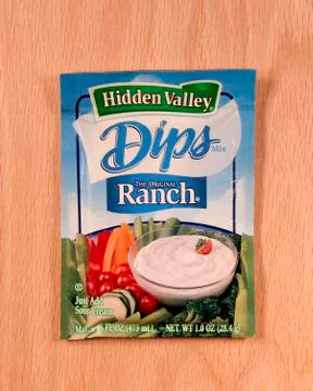 Ranch dressing mix Stock Photos