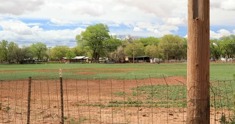 Ranch at a remote zone. Stock Footage 106971407