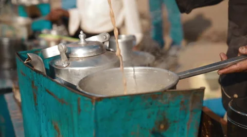 Ranchi Streets Tea Making 库存影片 62710878
