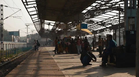 Ranchi Train Station 库存影片 62710902