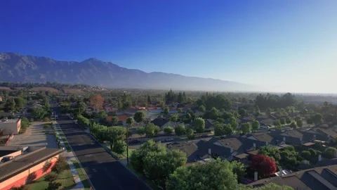 Rancho Cucamonga Suburbs Stock Footage 230127007