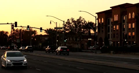 Rancho Cucamonga Traffic Stock Footage 163619277