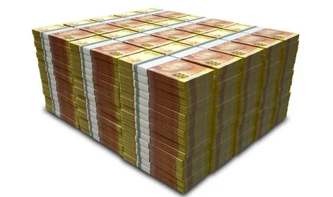 Rand notes pile イラスト素材