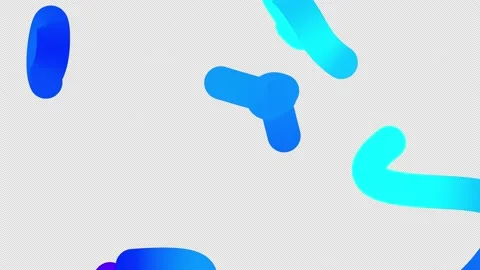 Random 3d doodle. Chaotic lines motion. Stock Footage 149986352