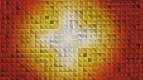 Random 3D volumetric background in square shaped Stock Footage 104016142