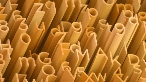 Random 3d yellow letters and numbers animated background Stock Footage 103060994