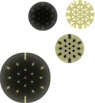 Random Abstract Graphic Assets for Designers 스톡 사진