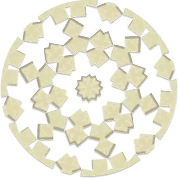 Random Abstract Vector Elements Set for Multi Purpose Artwork イラスト素材