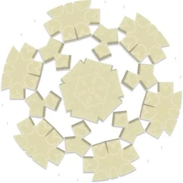 Random Abstract Vector Elements Set for Multi Purpose Artwork Stock Illustration