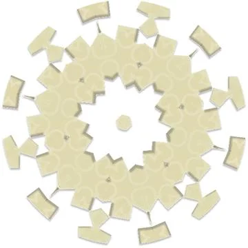 Random Abstract Vector Elements Set for Multi Purpose Artwork Stock Illustration