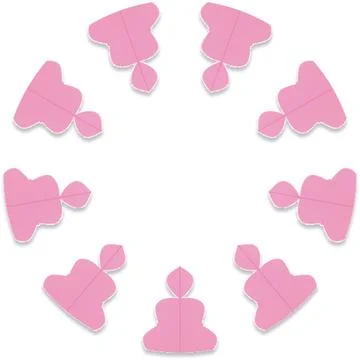 Random Abstract Vector Elements Set for Multi Purpose Artwork Illustrazione stock