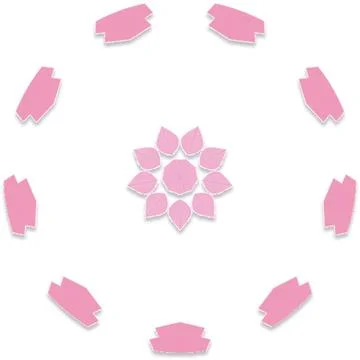 Random Abstract Vector Elements Set for Multi Purpose Artwork Stock Illustration