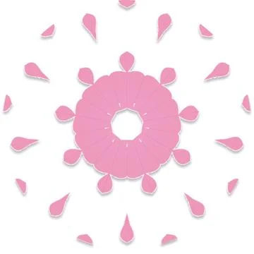 Random Abstract Vector Elements Set for Multi Purpose Artwork Stock Illustration