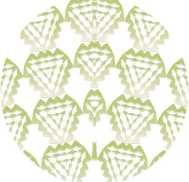 Random Abstract Vector Elements Set for Multi Purpose Artwork イラスト素材