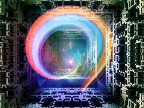 Random Access Dreams Stock Illustration