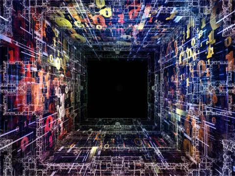 Random Access Dreams Illustrazione stock