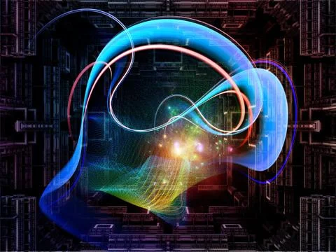 Random Access Dreams Stock Illustration