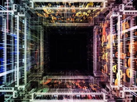 Random Access Dreams Stockillustratie