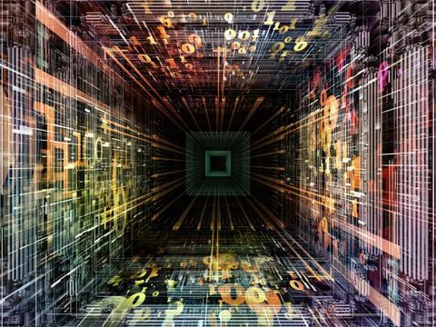 Random Access Dreams Illustrazione stock