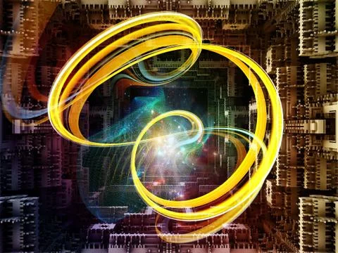 Random Access Dreams Stock Illustration