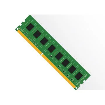 Random Access Memory concept by RAM labtop 4GB or 8GB or 16GB Stock Illustration