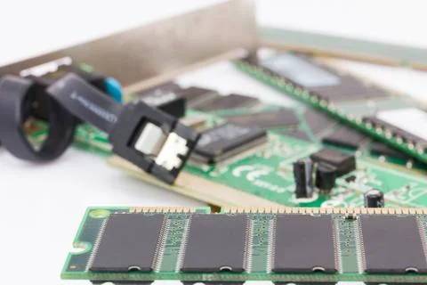 Random Access Memory (DDR RAM) Foto stock