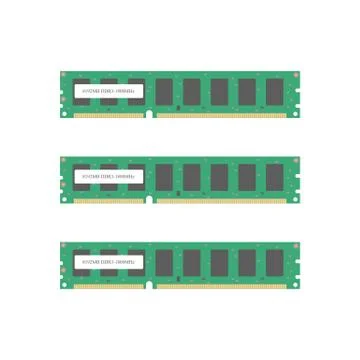 Random Access Memory Stock Illustration