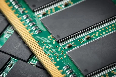 Random Access Memory (RAM), the computer memory Stock Photos