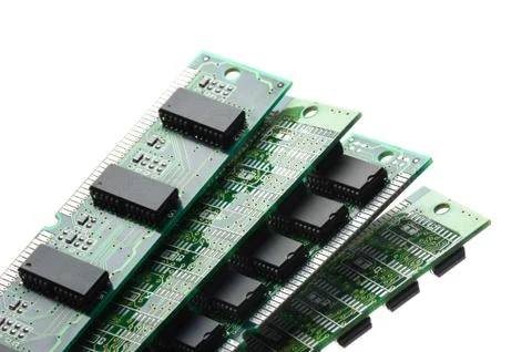 Random Access Memory (RAM), the computer memory Stock Photos
