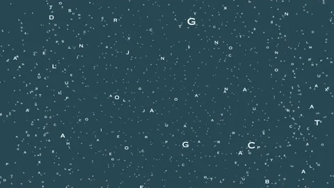 Random alphabets motion background Video stock 231717078