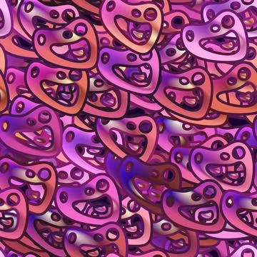 Random amorph shapes I Stock Illustration