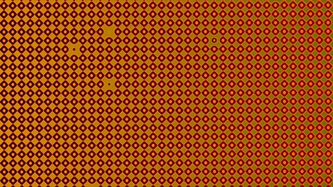 Random Animated : Pulsing Circles in Diamond Pattern Stock Footage 302235453