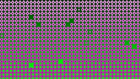 Random Animated Rippling Diamond Grid Animation Stock Footage 302235354
