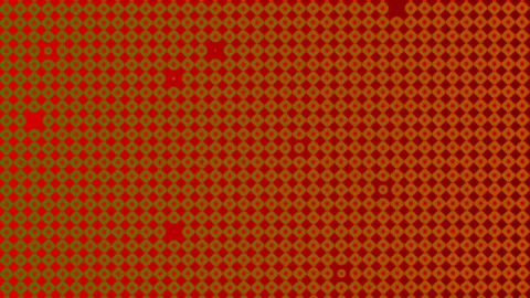 Random Animated Vibrant Red Diamond and Circle Animation Stock Footage 302235439