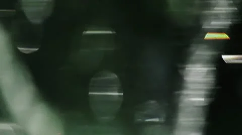 Random bokeh on water surface Stock Footage 21909817