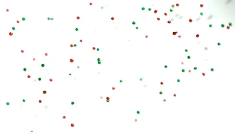 Random bouncing particles Stock Footage 92608914