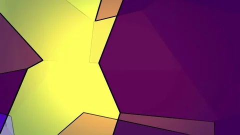 Random Changing Geometrical Graphics Shapes Colored Figures Motion Animation Stock Footage 80078233