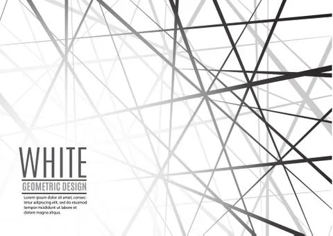 Random chaotic lines abstract geometric pattern.Vector background. Can be used Stock Illustration