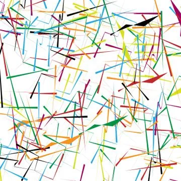 Random, chaotic lines artistic pattern. Geometric texture Stockillustratie