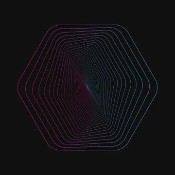 Random chaotic lines that creat real shapes. Chaos pattern, abstract texture Stock Illustration