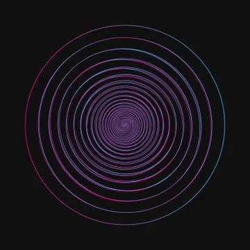 Random chaotic lines that creat real shapes. Chaos pattern, abstract texture Stock Illustration
